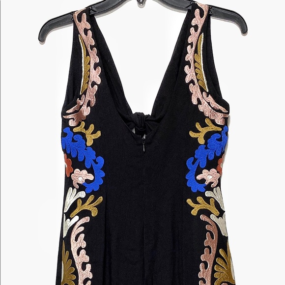 Cleobella Edenia Embroidered Midi Tied Front Dress - Picture 12 of 13